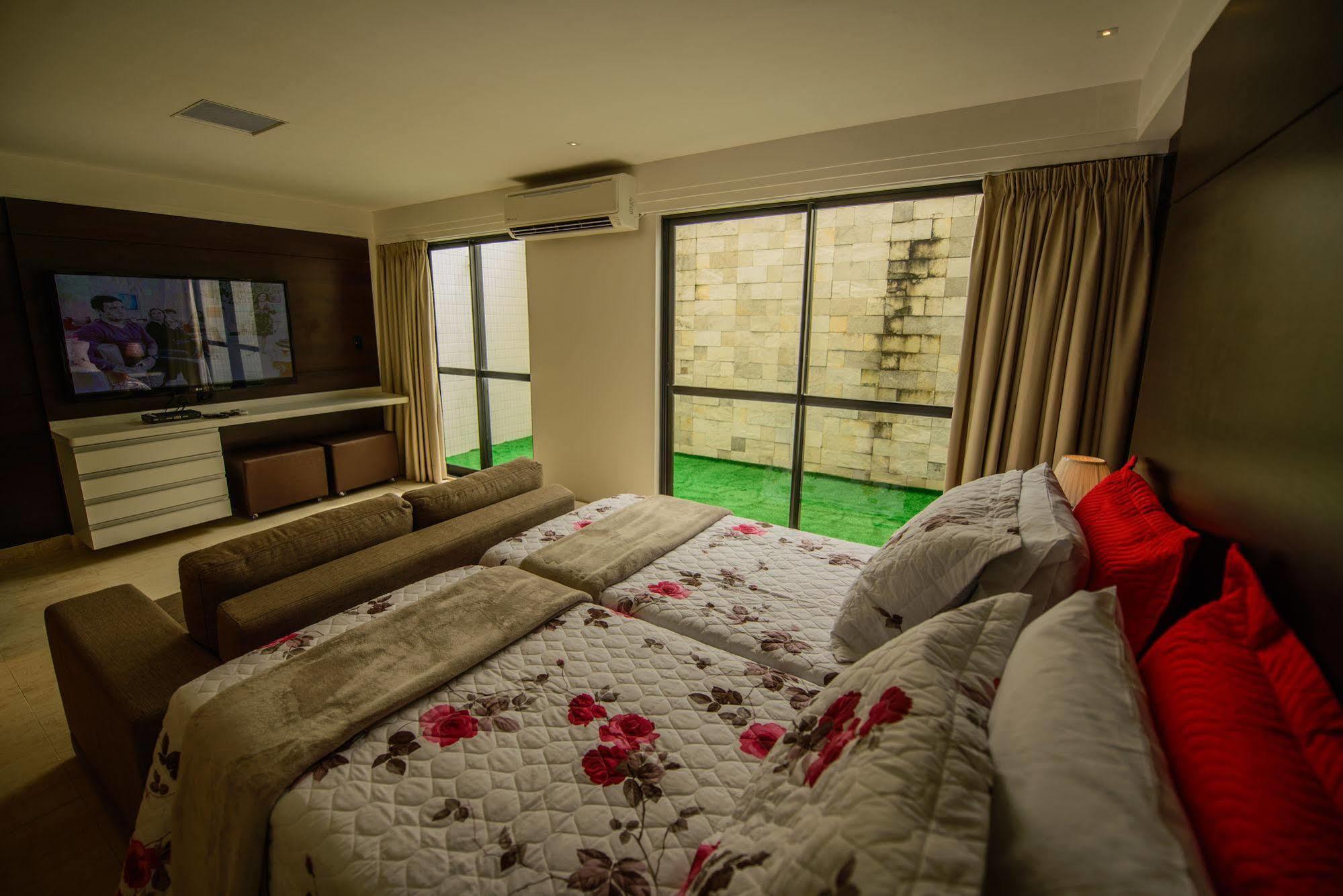 Flat Mar Do Cabo Branco Residence João Pessoa エクステリア 写真