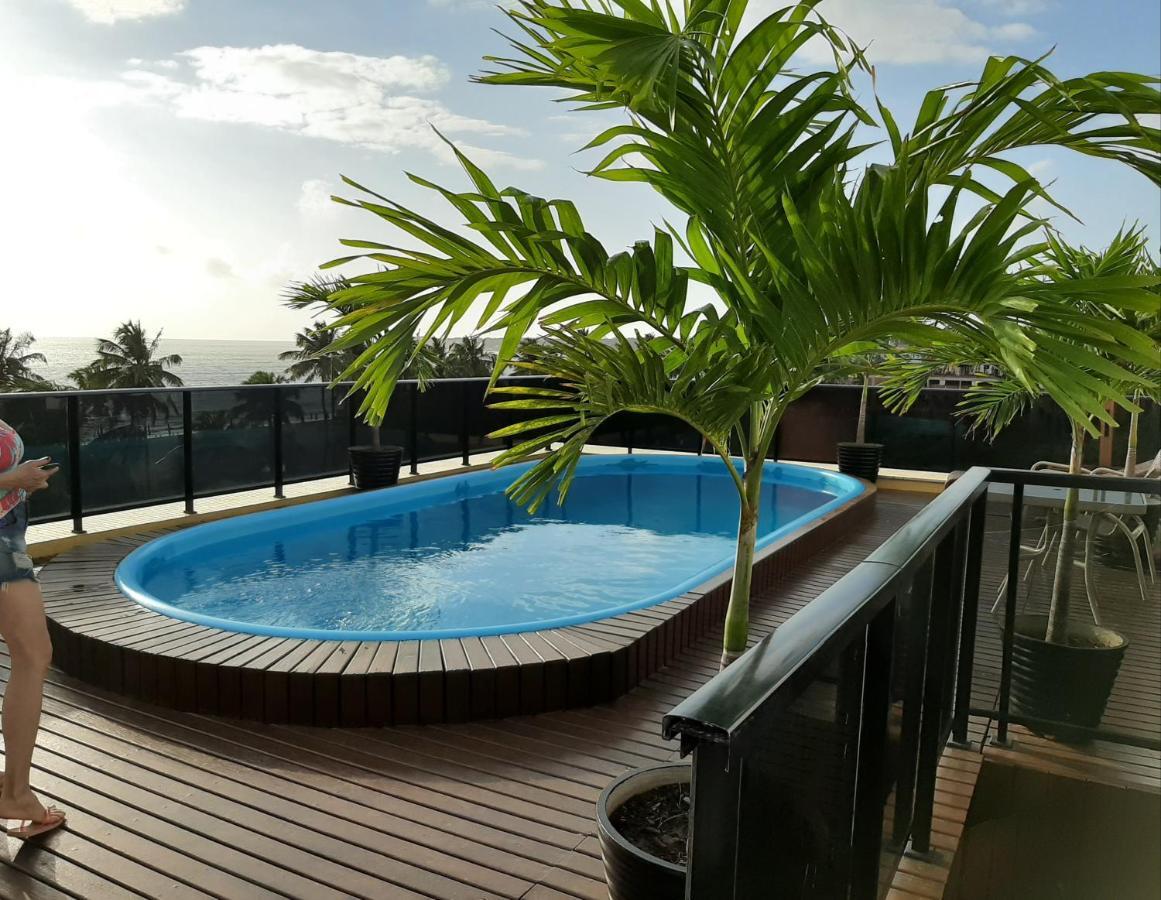 Flat Mar Do Cabo Branco Residence João Pessoa エクステリア 写真